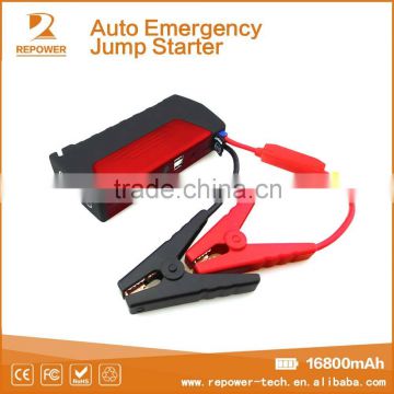 Lithium Battery 12V Mini Jump Starter Car Power Bank With Air Compressor