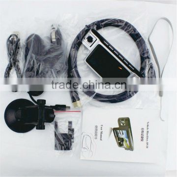 High quality Dual camera HD car DVR X9000HD 720P