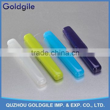 Plastic Portable Travel Toothbrush Case