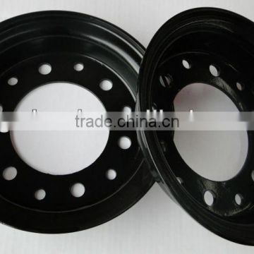 5.00-12 steel wheels with tyre 7.00-12, forklift truck wheels