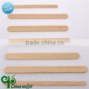 wooden custom popsicle sticks supplied by direct factory