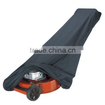 Durable polyester lawn mower cover