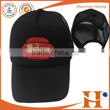 Factory price! custom hats trucker,All black mesh trucker caps hats with customize logo