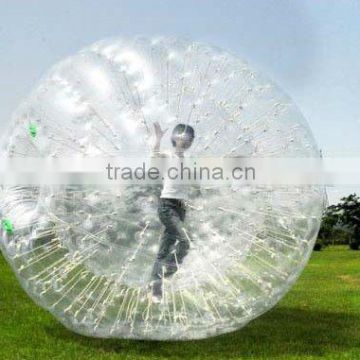 inflatable zorb ball with safety belt