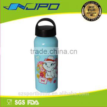 500ml bpa free CE/EEC/EU/FDA certificated aluminum thermos for food