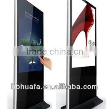 42" indoor LED floor stand digital signage kiosk, android digital signage