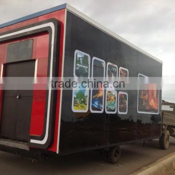 2016 Latest design CE approved truck mobile remove 5d cinema box