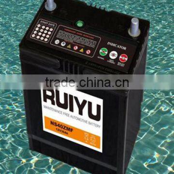 12V MF Automotive battery N36 12V36AH NISSAN battery