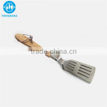 With clip bbq grill spatula steak cooking tools