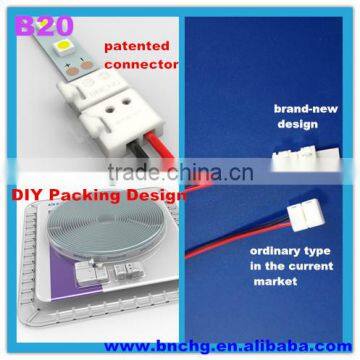 2015 NewPush Connector for Flexibele Led-Strip 8mm 5050 Patented