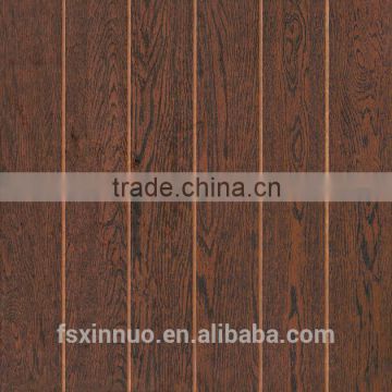 2016 FOSHAN 600x600mm brown wood tiles rustic porcelain tile prices for house decorative floor tile