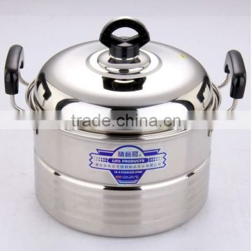 Stainless Steel Steamer with one layer grate