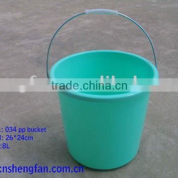 plastic bucket 8L