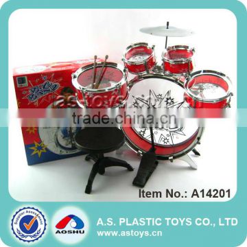 Musical Instrument Plastic Drum For Kids Play At Home