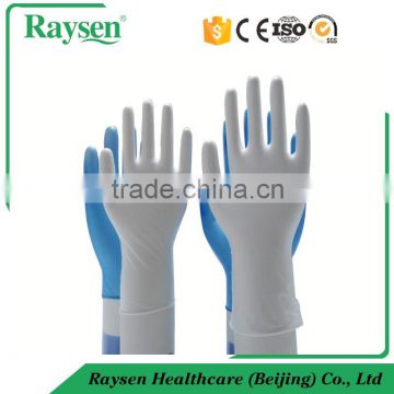 Vinyl disposable gloves / pvc glove / vinyl powder free examination gloves for medical food industry