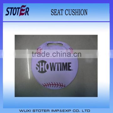 PVC waterproof printed stadium seat cushion