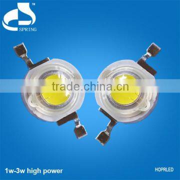 White 1w 120 lumen high power led