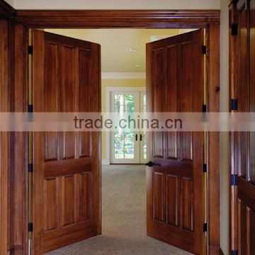 Raised panel design wood door interior/exterior entry