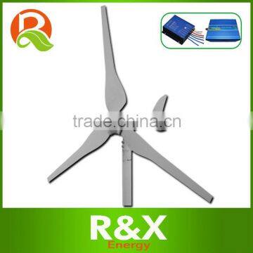 Horizontal axis wind generator 100W. Combine with wind controller and inverter.