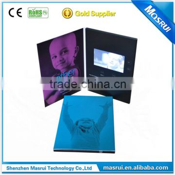 Chinese import wholesale 2.8" video brochure from Shenzhen Masrui