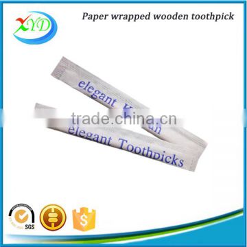 Disposable interdental wood toothpick