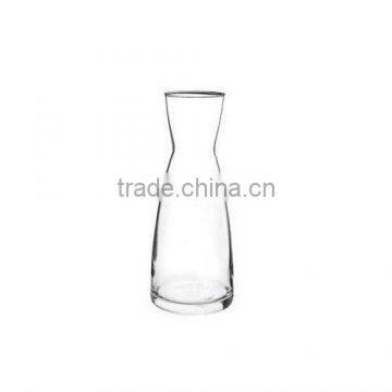 clear 10oz glass carafe for home use