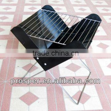 Folding legs barbecue grill