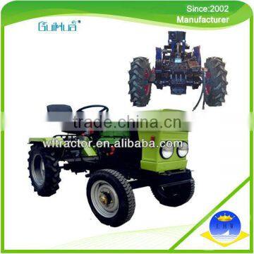 4 wheels 12HP farm mini tractor