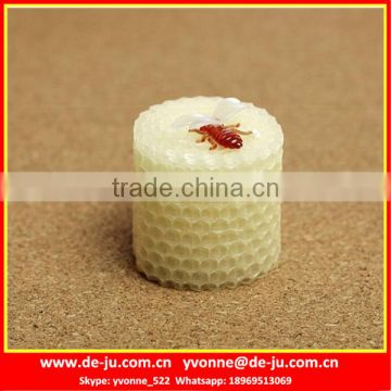 Round Pillar Honeycomb Beehive Shaped Household Aroma Candle