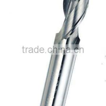 CNC Solid Carbide Two Flute Spiral Ball Nose Bit