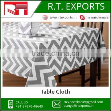 Private Label Printed Tablecloths Manufacturer India