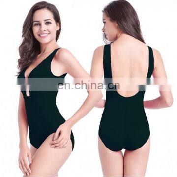 Buckle center Back Hollow sexy one piece xxx Plus size swimwear