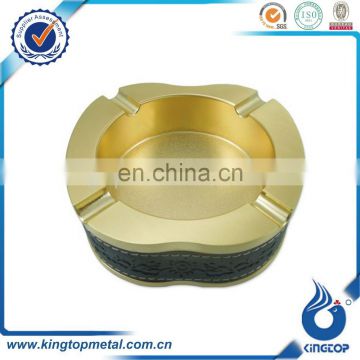 Customized Gold Plated Metal Ashtray