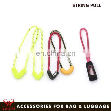 Fashion custom fancy rubber zipper pulls wholesale