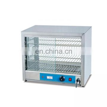 CE Approved Electric GlassFoodWarmerDisplayShowcasefor Catering