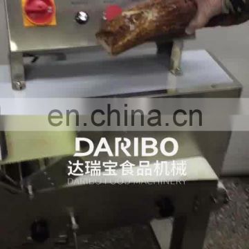 High quality cooked-meat cutting in piece machine slicer,frozen meat slicing machine with CE ,
