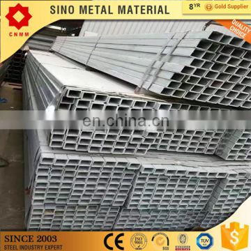 metal steel gi tube 100*100 furniture gi square steel pipe steel tubes zn coating