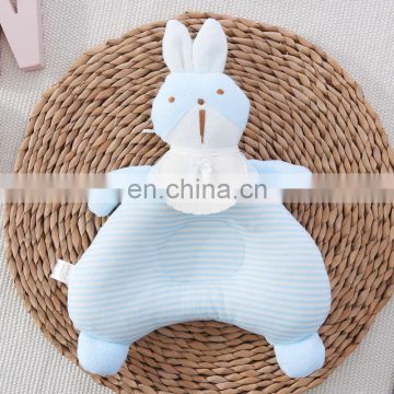 Rabbit Baby Plush Pillow Infant Newborn Sleep Positioner Prevent Flat Head Shape Support Cotton Comfort Pillow