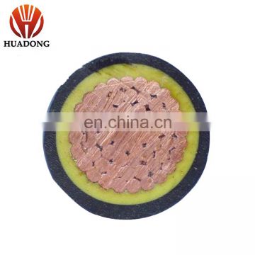 0.69/1 kV Single Core Cable, Stranded/Compacted Copper conductor, XLPE insulated, PVC Sheath, Non armored 1*300mm2