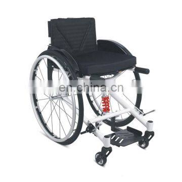 Suspension seat leisure active outdoor rigid ultra lightweight wheelchair