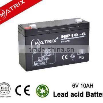 6v 10ah super power battery for lighting products