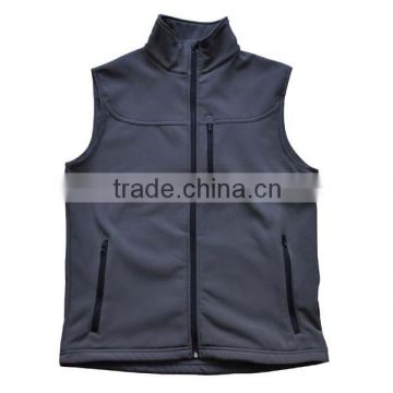Men Softshell Vest for Casual and Outdoor