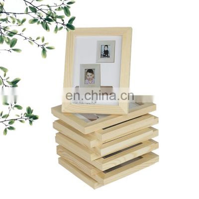 rustic style christmas decorative natural color delicate picture photo frame