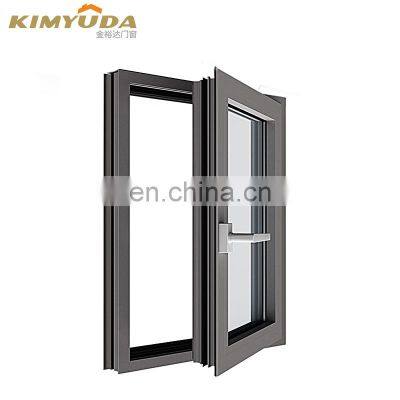 Hot Sale Waterproof Folding Screen Heat Insulation Villa Aluminium Glass Windows