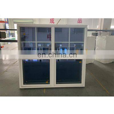 Top sale product 2021 American pvc single hung window vertical sliding windows