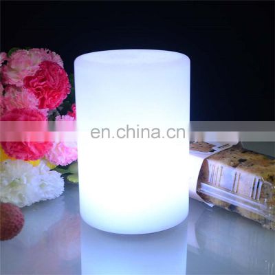 Colour Changing Portable Restaurant Cordless Rechargeable decorative Led Table Night Light Lamp