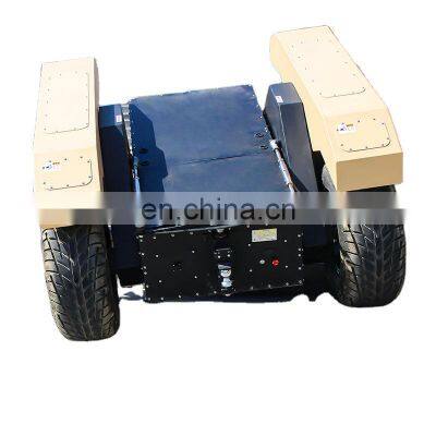 Heavy duty robot chassis AVT-W15D wheeled robot chassis food delivery robot with super balance ability and load capacity