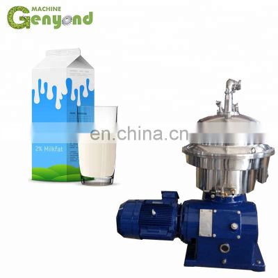 2000L/H automatic discharge cleaning milk cream separator