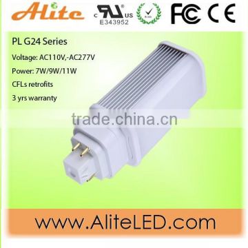 110V 347V CFLs cUL UL 4-pin led pl light ceiling lights