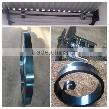 65Mn, C75, C75Cr round edge Band spring for rolling steel door